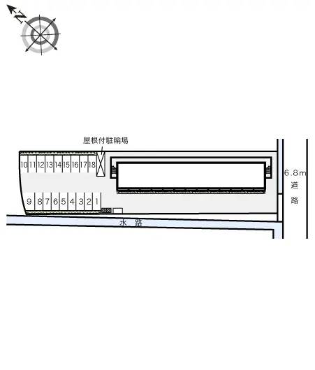 ★手数料０円★加古川市野口町長砂　月極駐車場（LP）